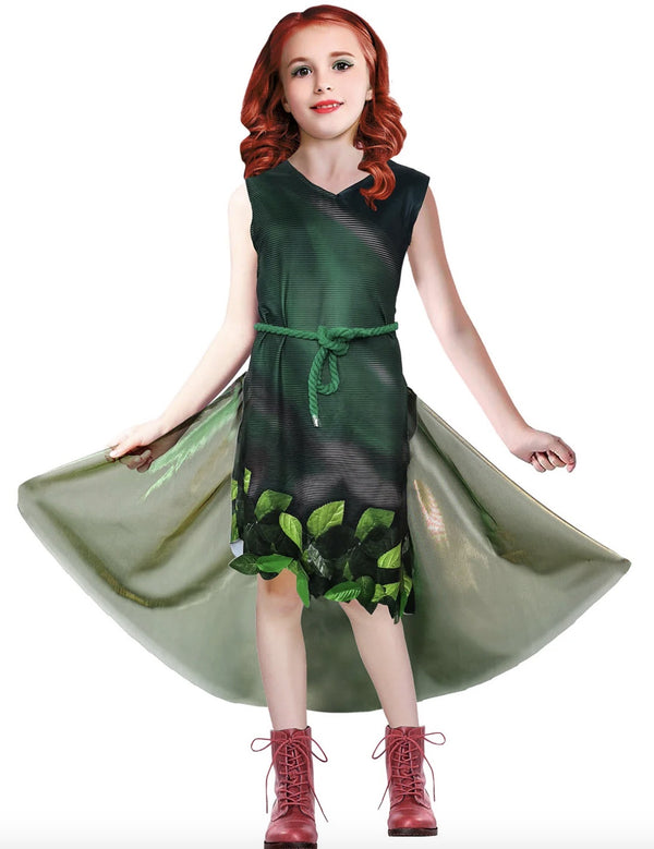 GIRLS POISON IVY COSTUME